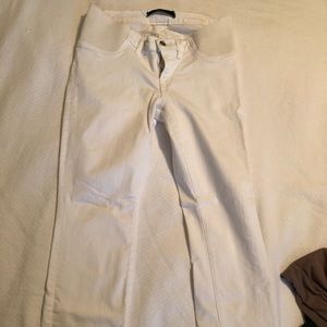 J Brand white maternity jeans